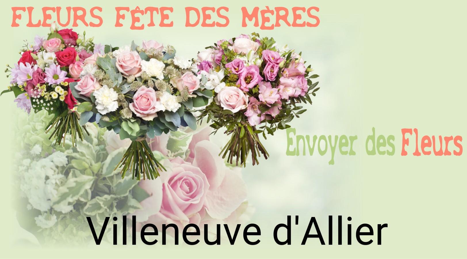 Bouquet de Fête des Mères livré à Villeneuve-d'Allier